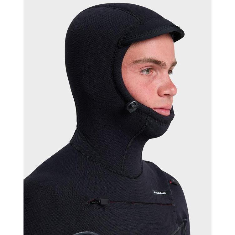 Quiksilver Mens 5/4/3 Marathon Sessions Hooded Chest Zip Wetsuits