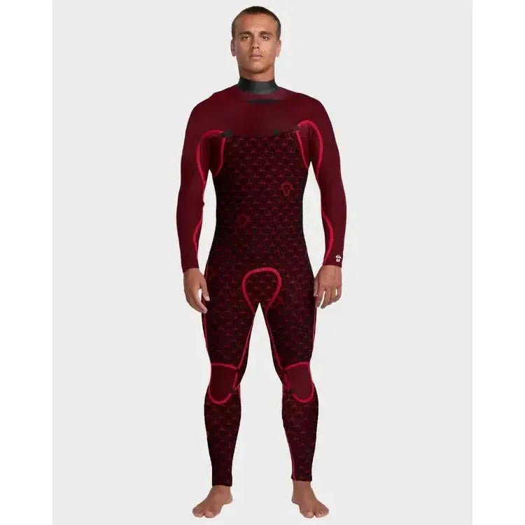 2026 Quiksilver Marathon Sessions 4/3 Chest Zip Steamer