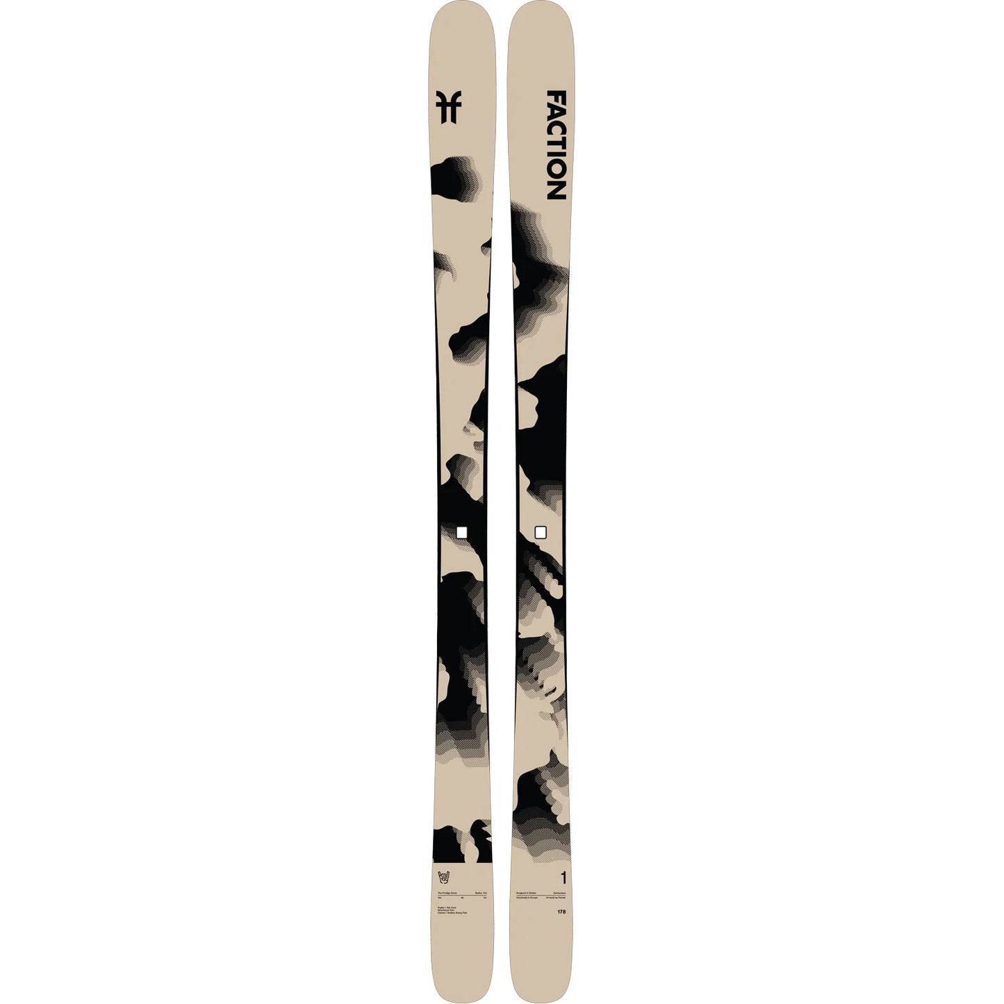2027 Faction Prodigy 1 Snow Skis