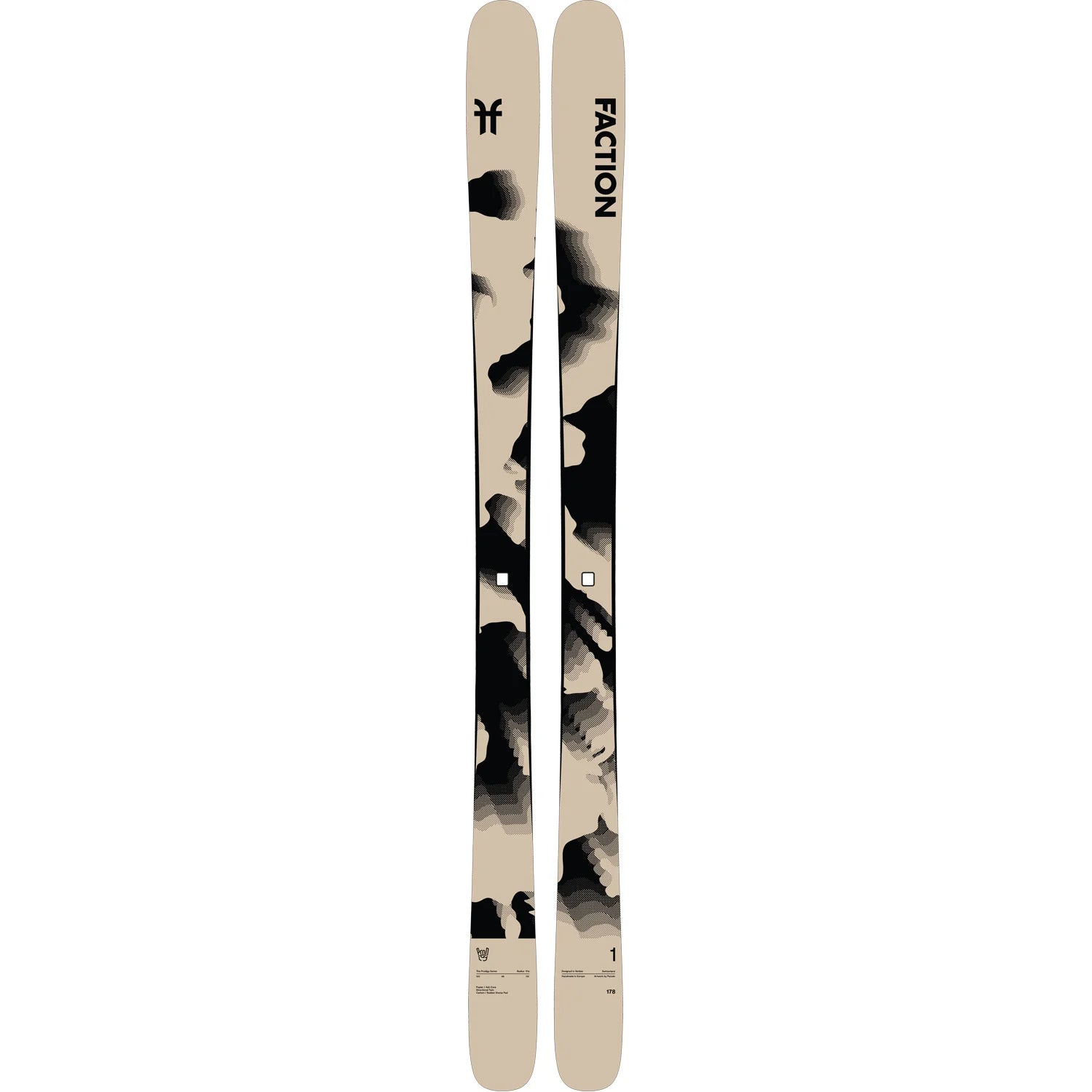 2027 Faction Prodigy 1 Snow Skis