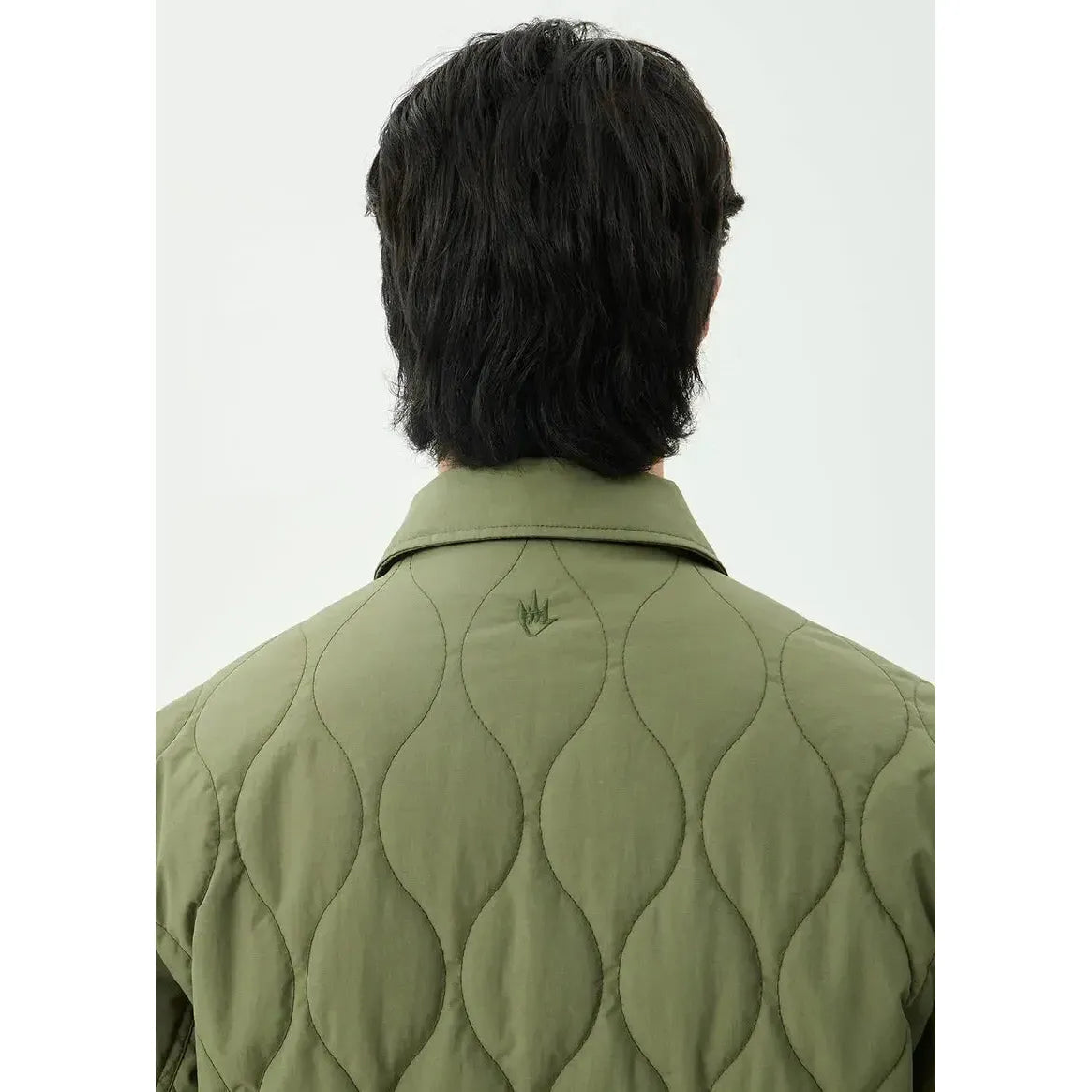 Afends Mellross Recycled Bomber Jacket - Military