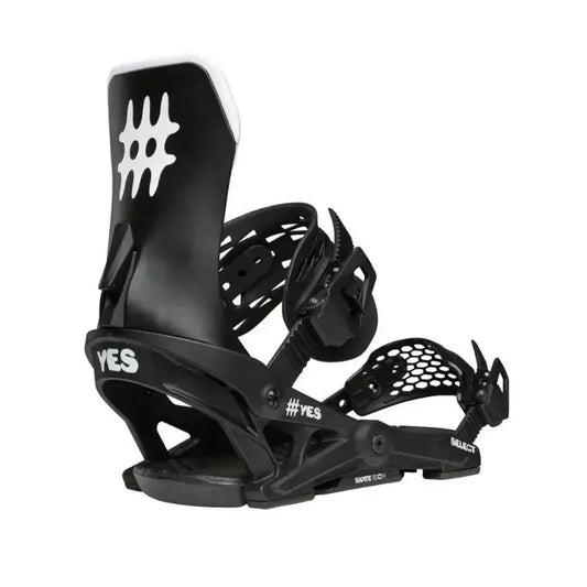Yes Select Snowboard Binding 2026 | Pitch Black