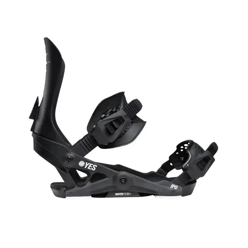 YES IPO Snowboard Bindings 2026 | Pitch Black