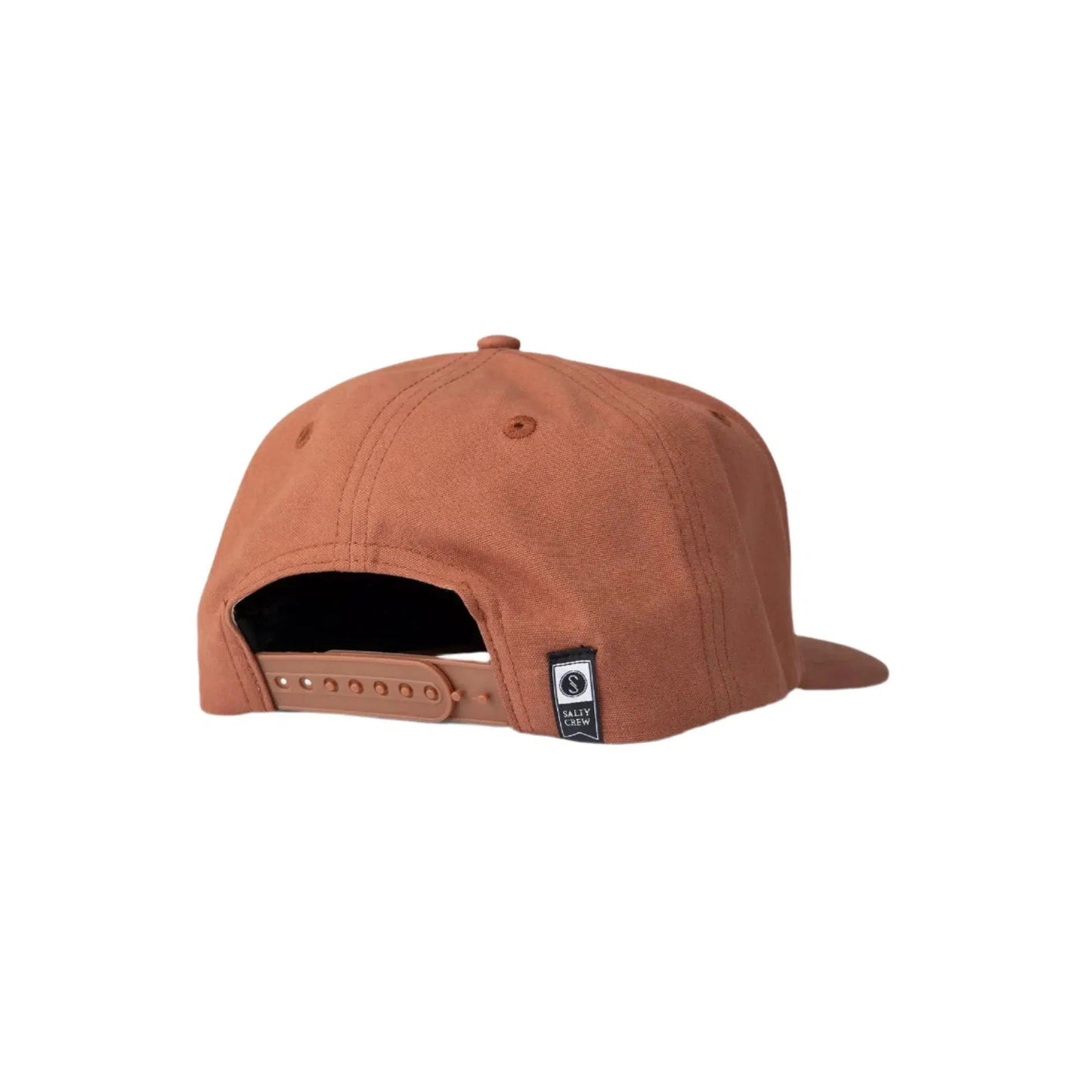 Salty Crew Dockside 5 Panel Hat - Brick Red