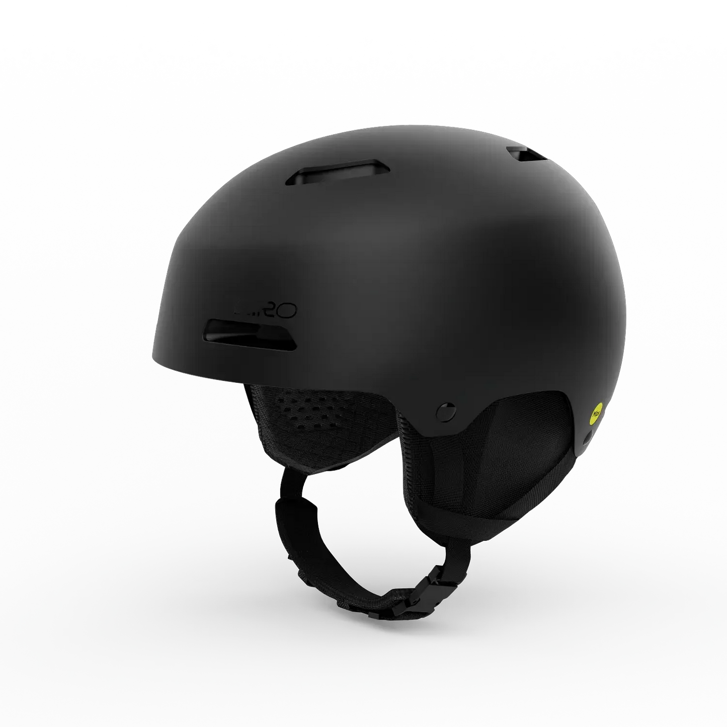 Giro Ledge FS Mips Snow Helmet | Matte Black | Side view 