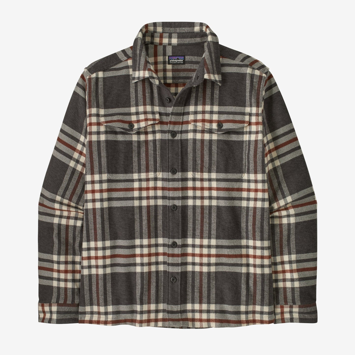 Patagonia Men's Fjord Flannel Shirt |Ink Black 