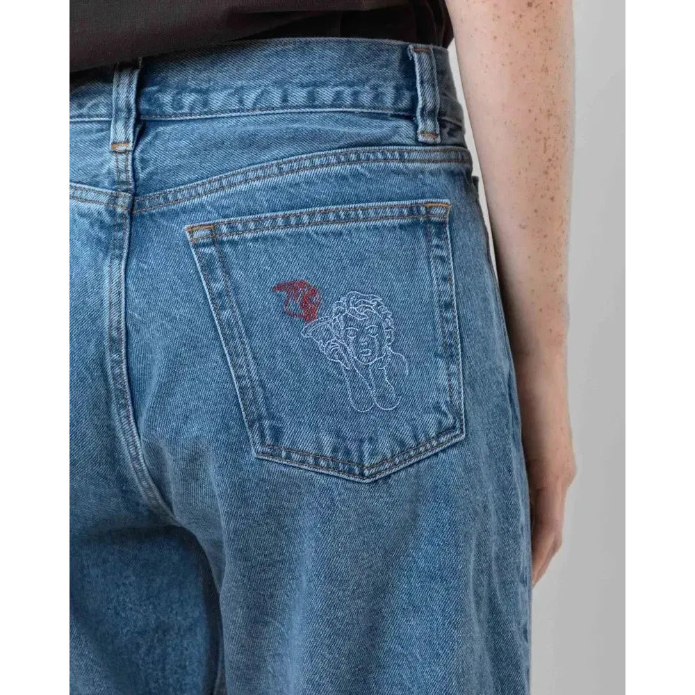 Beyond Medals Loose Jeans - Blue