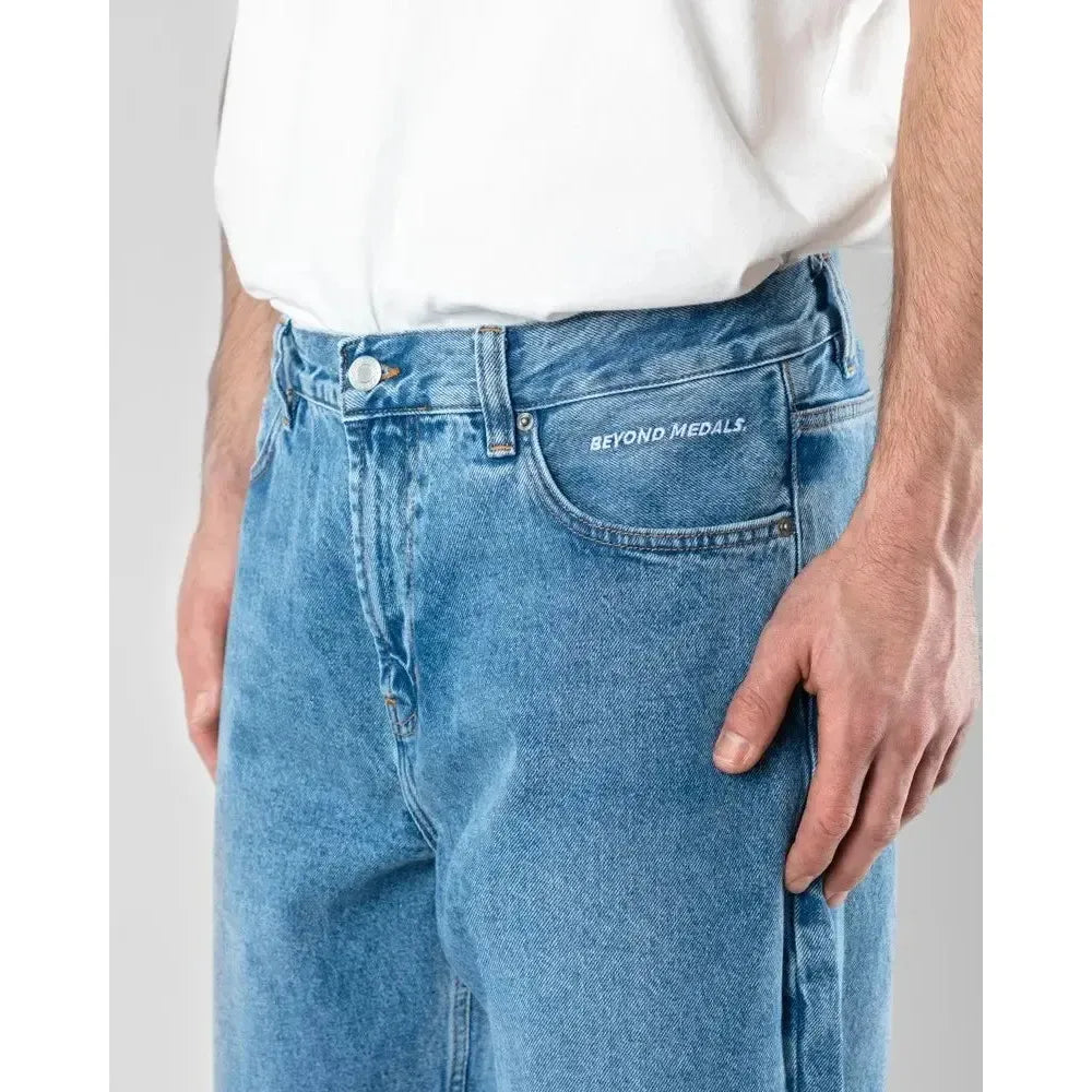 Beyond Medals Loose Jeans - Blue