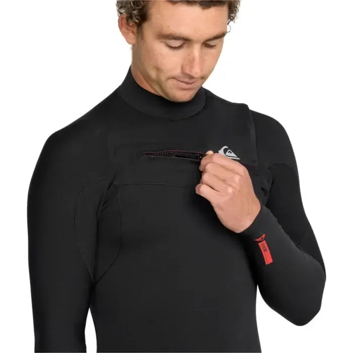 2026 Quiksilver HIghline 4/3 Chest Zip Steamer - Welcome Boardstore