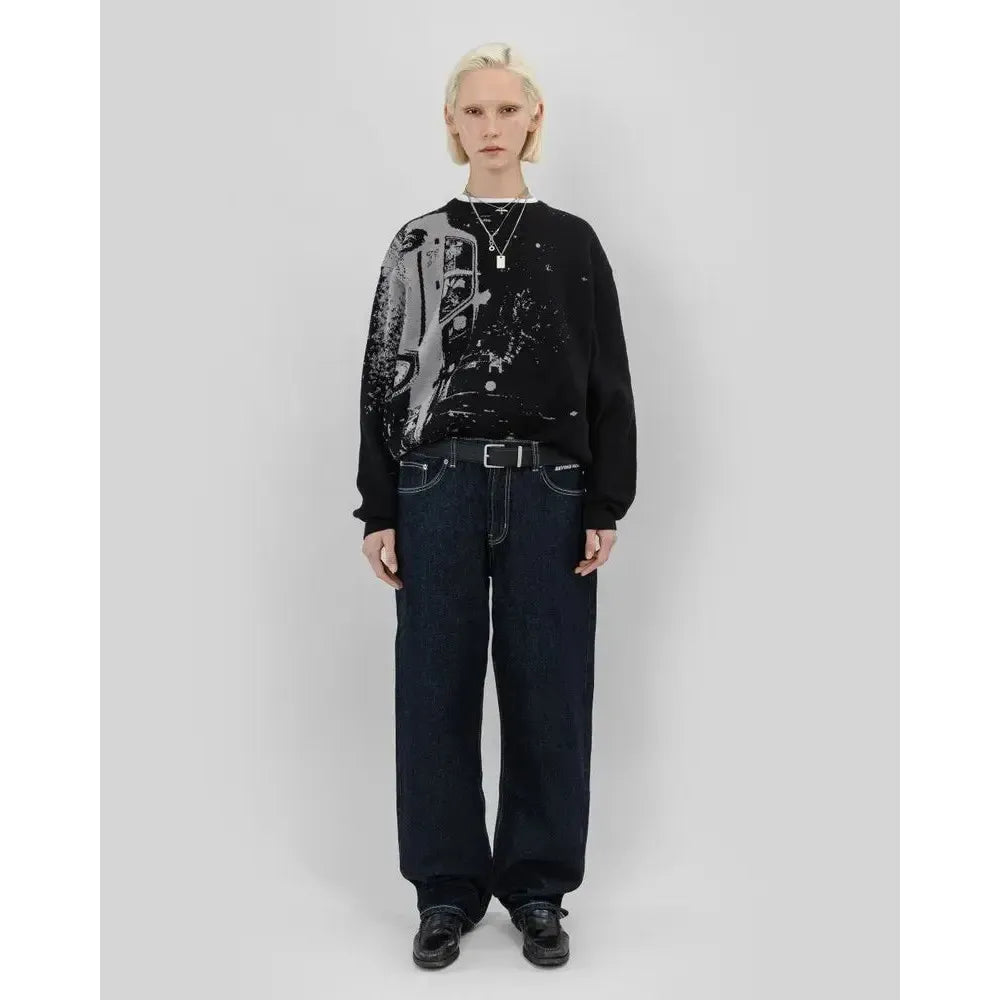 Beyond Medals Jacquard Knit Sweater