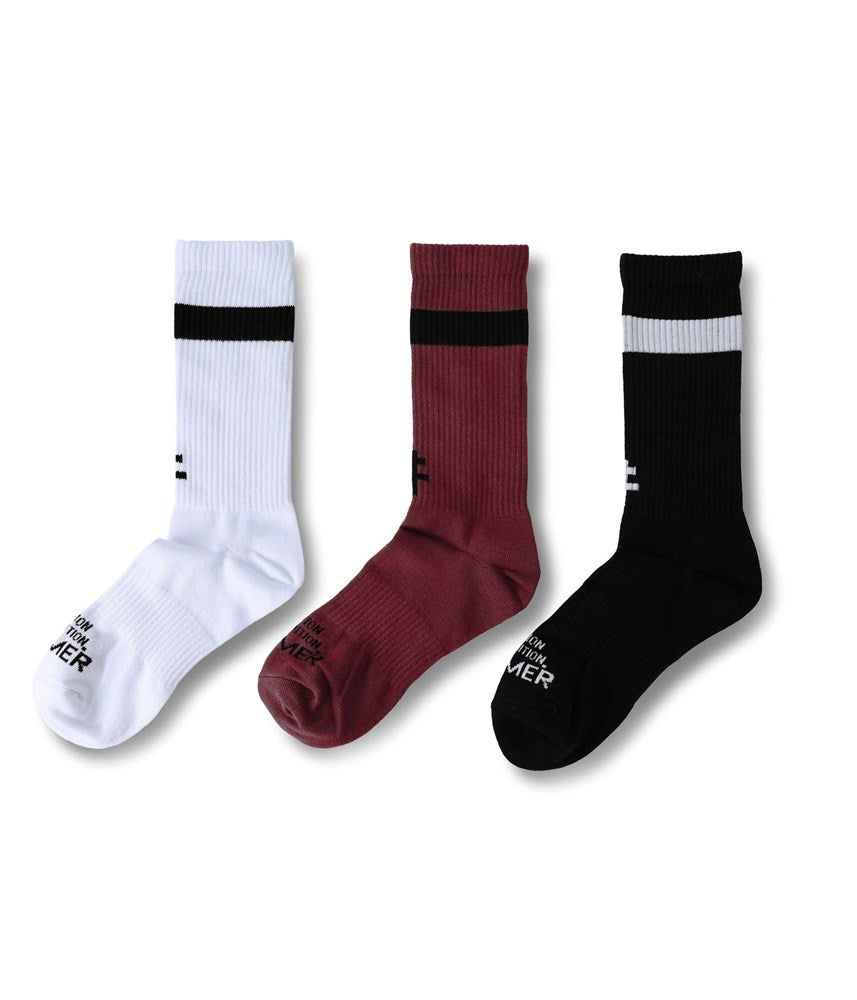 Former Franchise Sock 3 Pack Multi — all three pairs