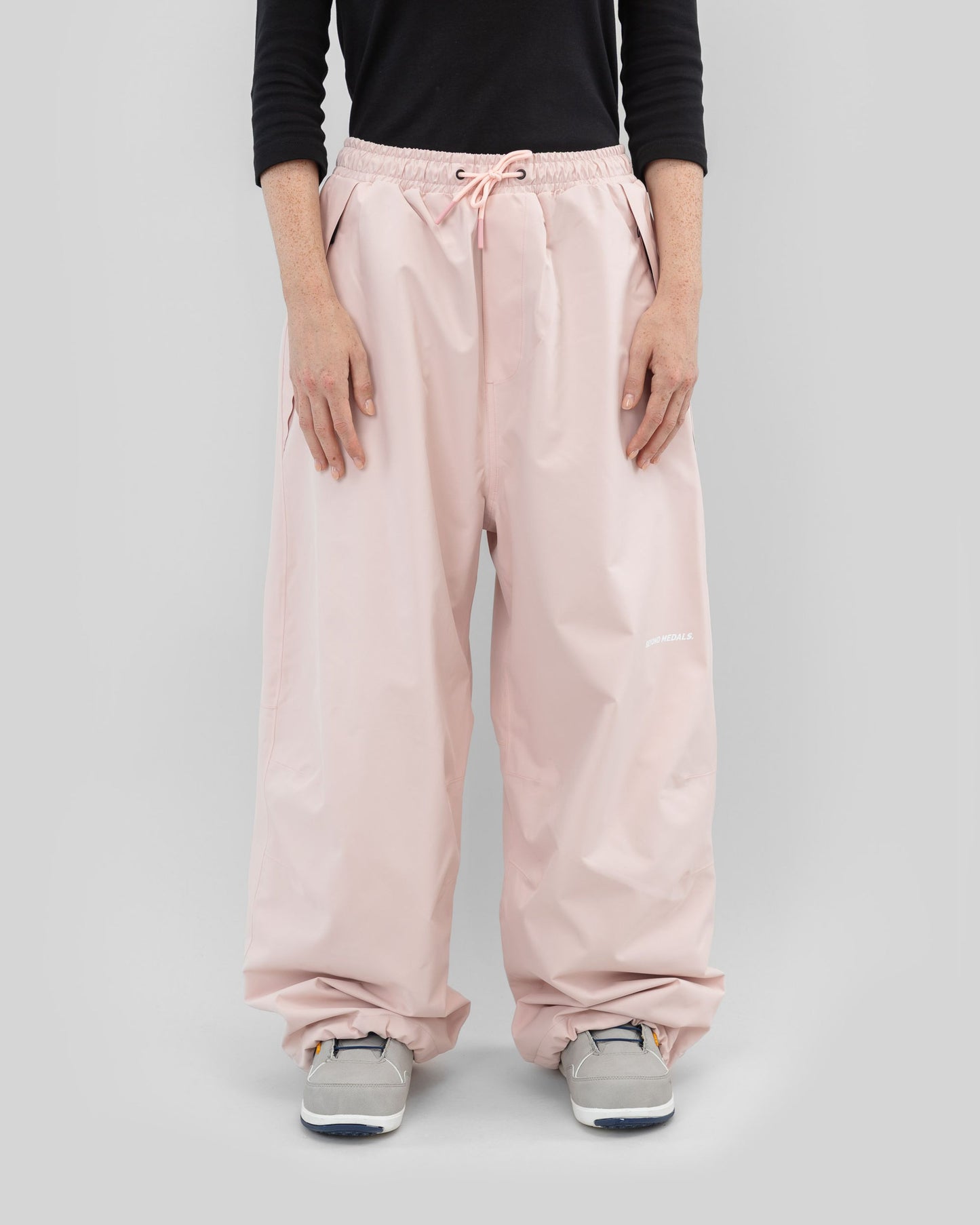 Beyond Medals Park Pants Pink front