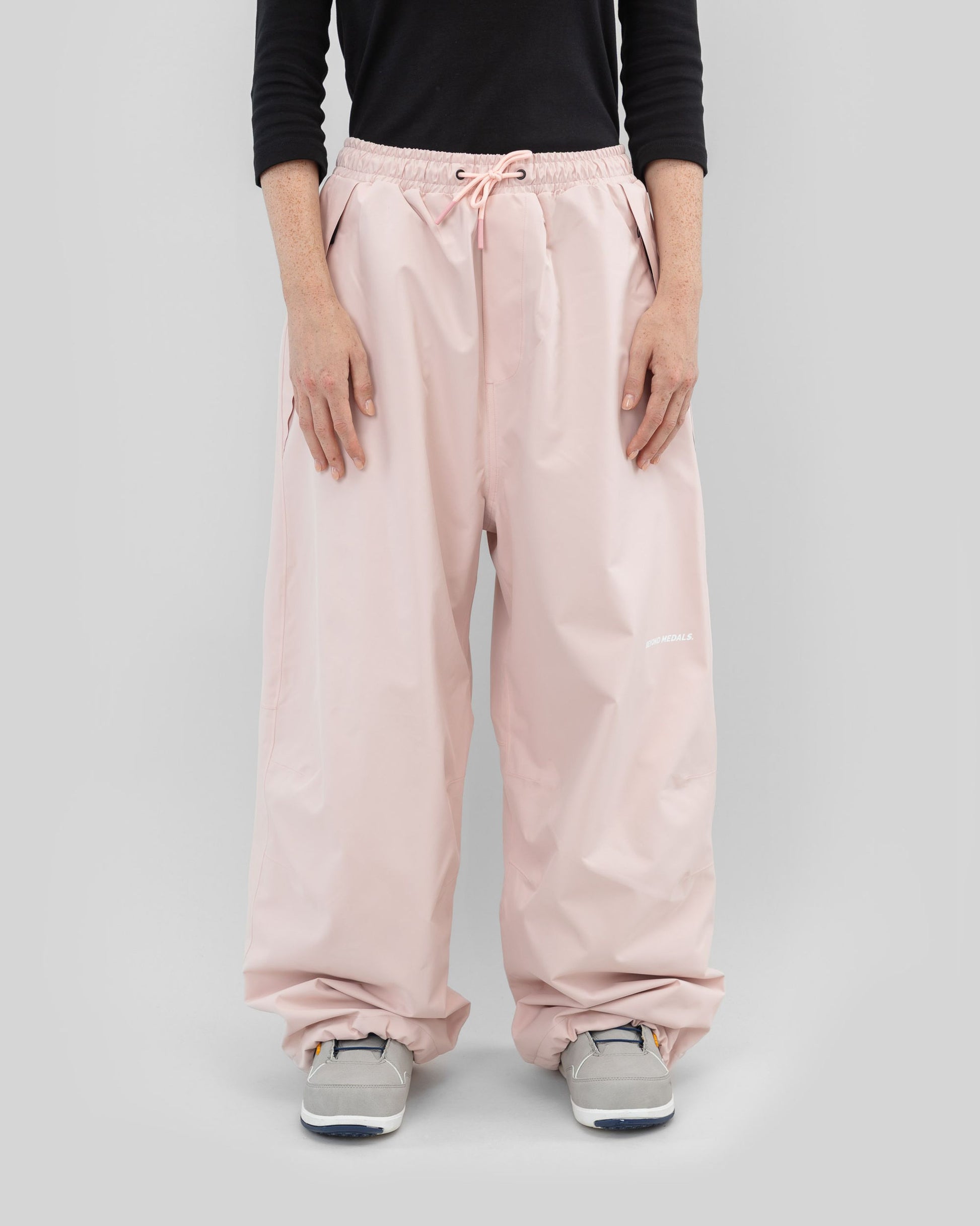 Beyond Medals Park Pants Pink front