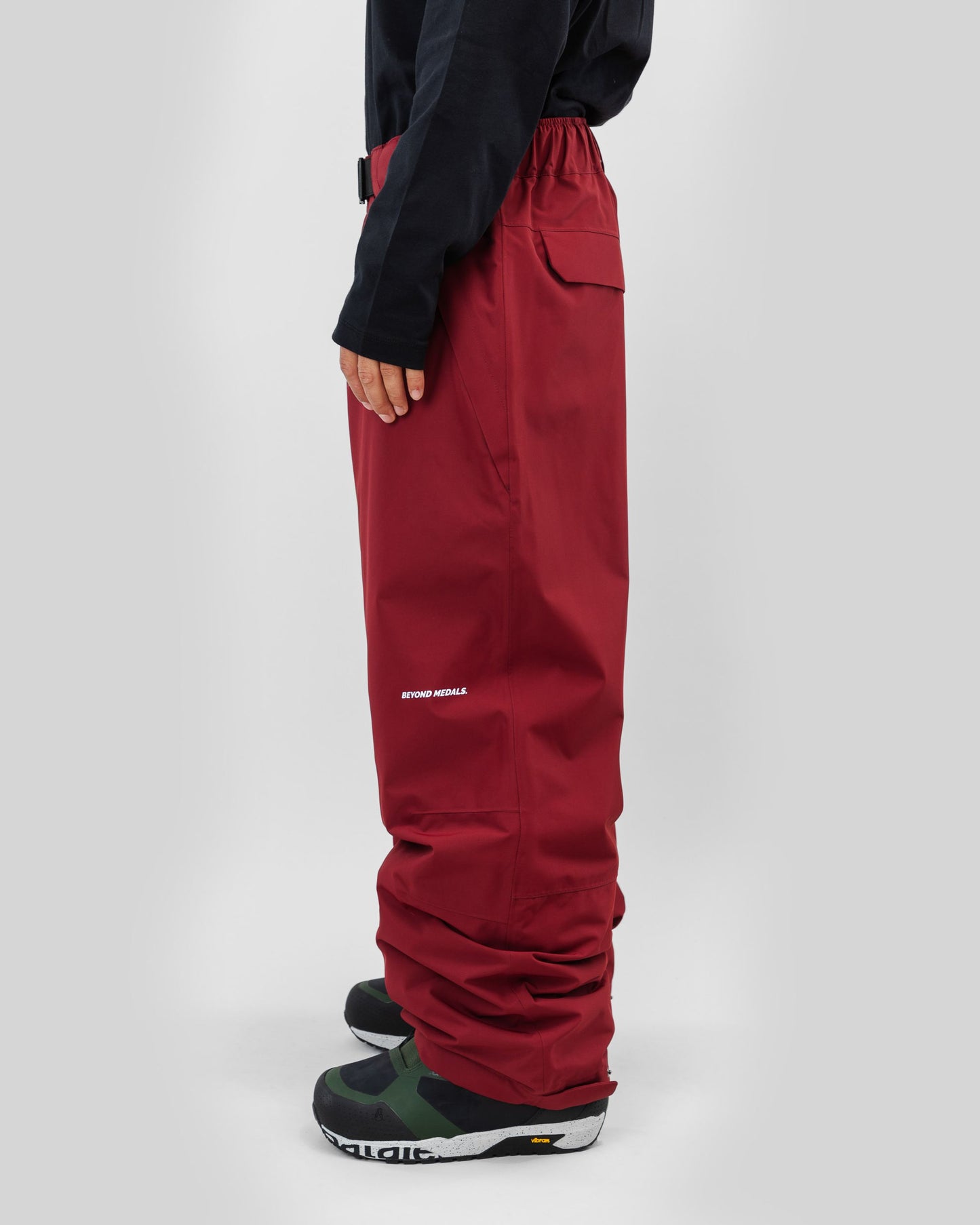 Beyond Medals Nostalgia Pants 2L Red side