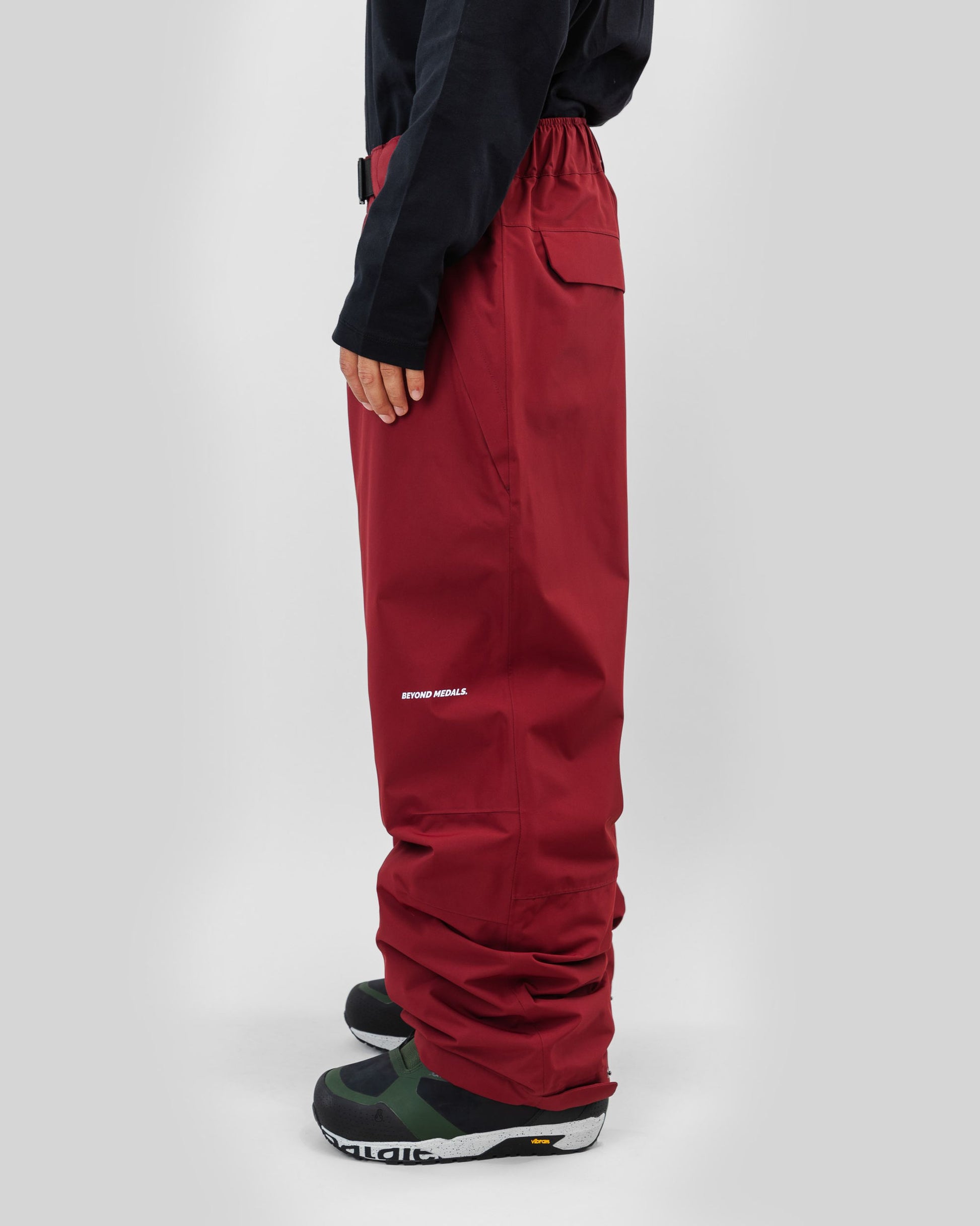 Beyond Medals Nostalgia Pants 2L Red side