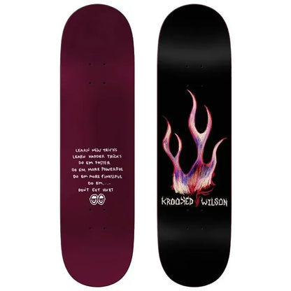Krooked Wilson Flame 8.5 Skate Deck