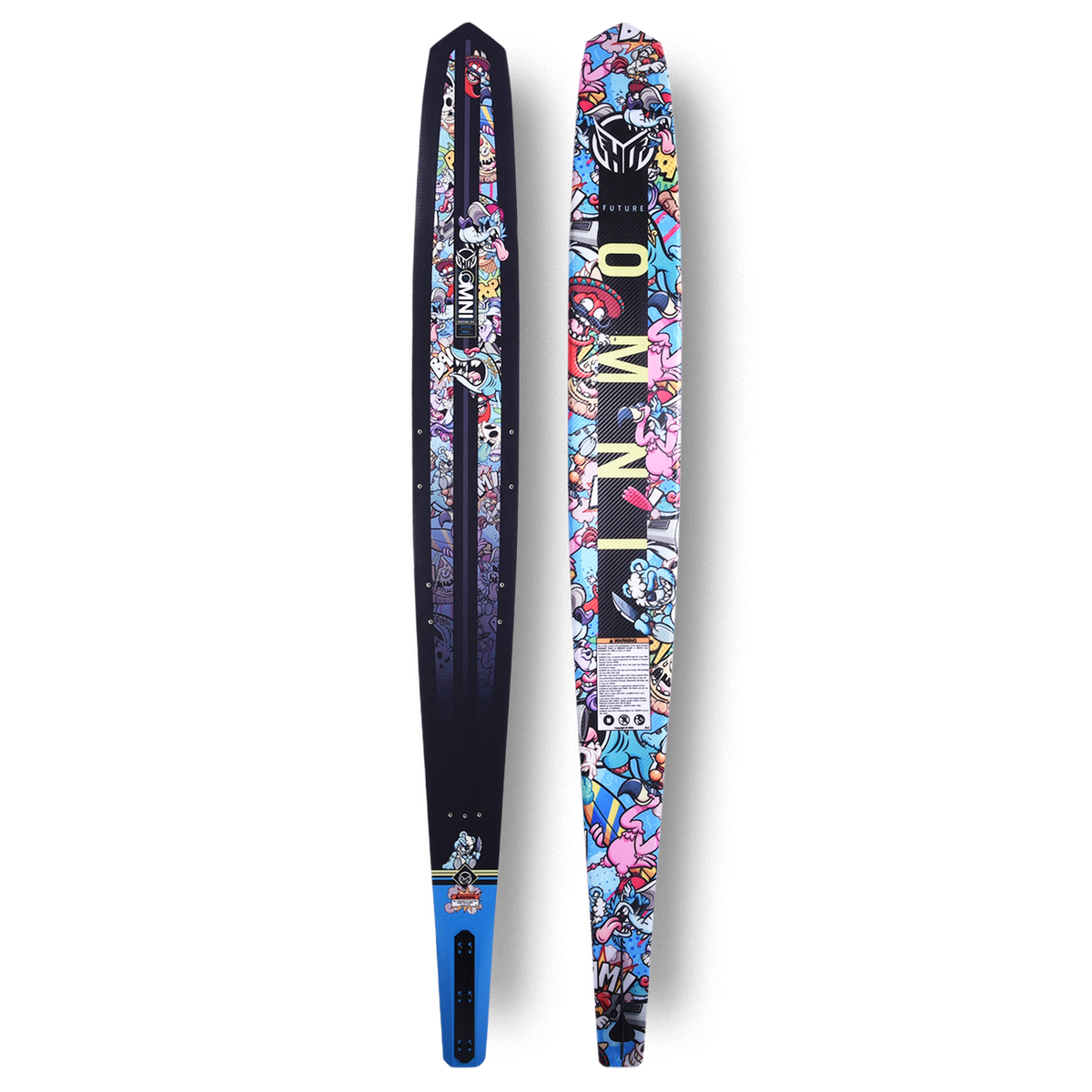 2027 HO Future Omni Slalom Ski — topsheet and base