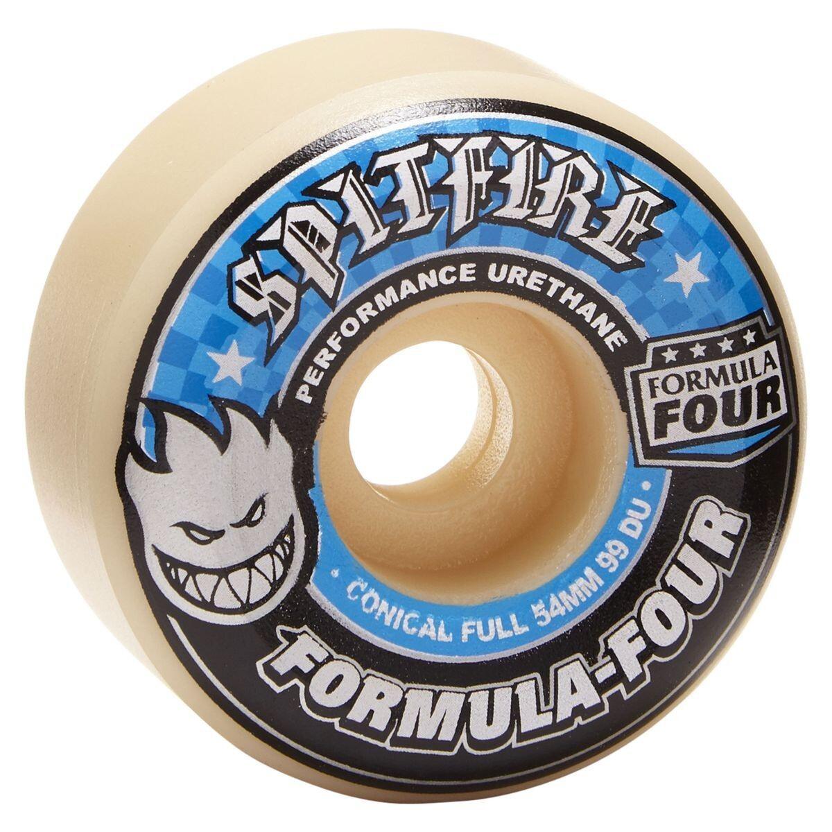 Spitfire F4 Conical Full 54mm 99D Skateboard Wheels