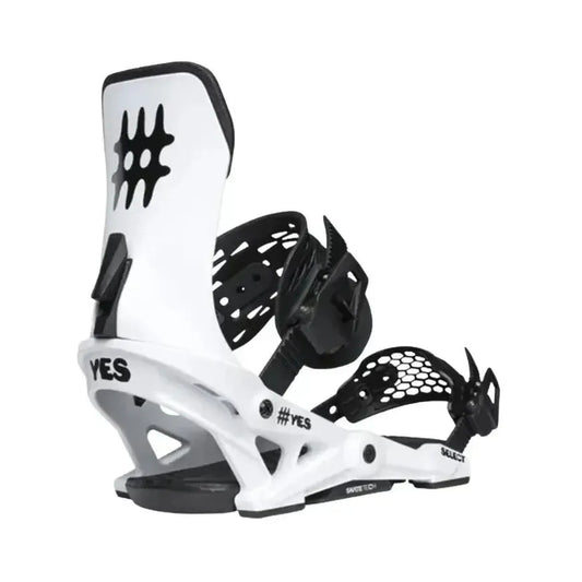 Yes Select Snowboard Binding 2026 | White