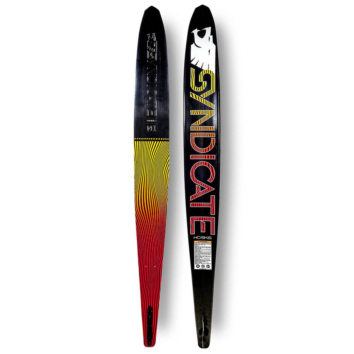 2027 HO Syndicate Works 01 Slalom Ski — topsheet and base