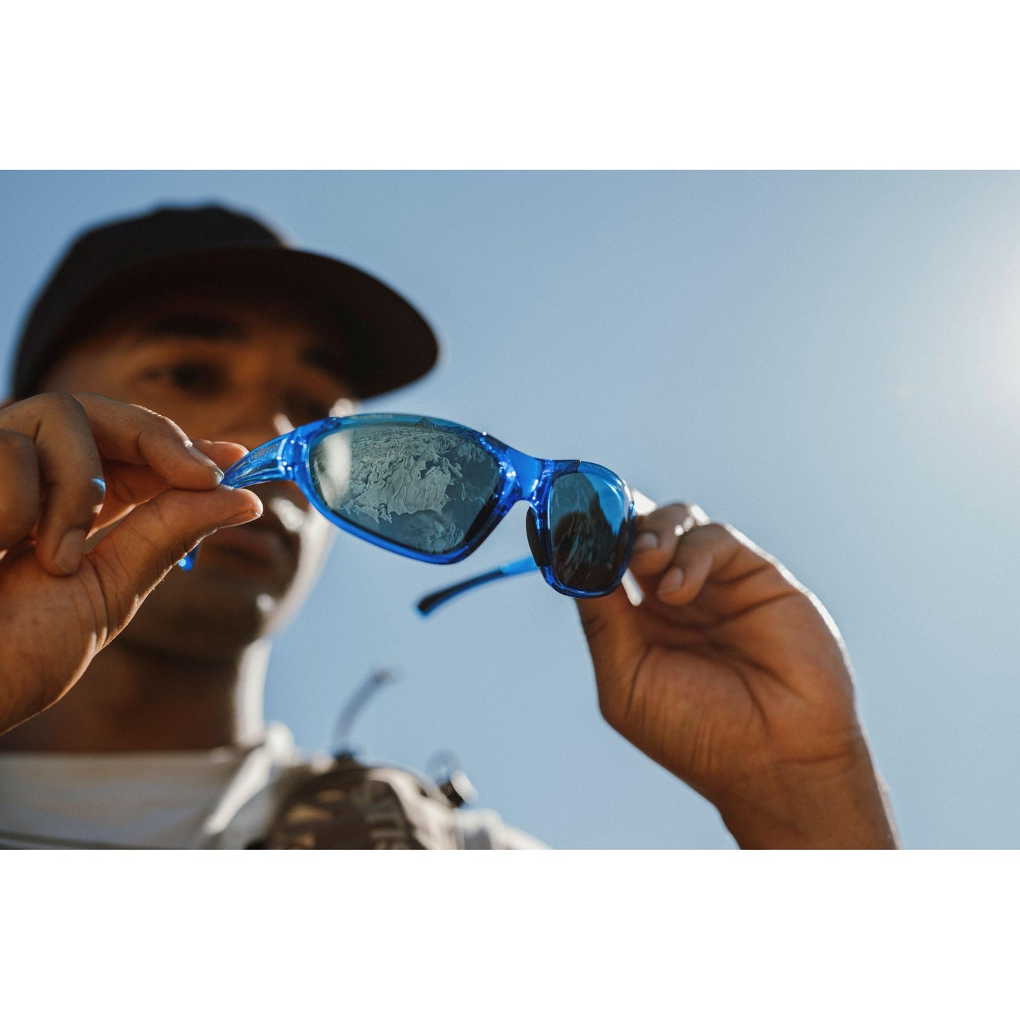 Smith Sliders Sunglasses Electric Supernova - Lifestyle 1
