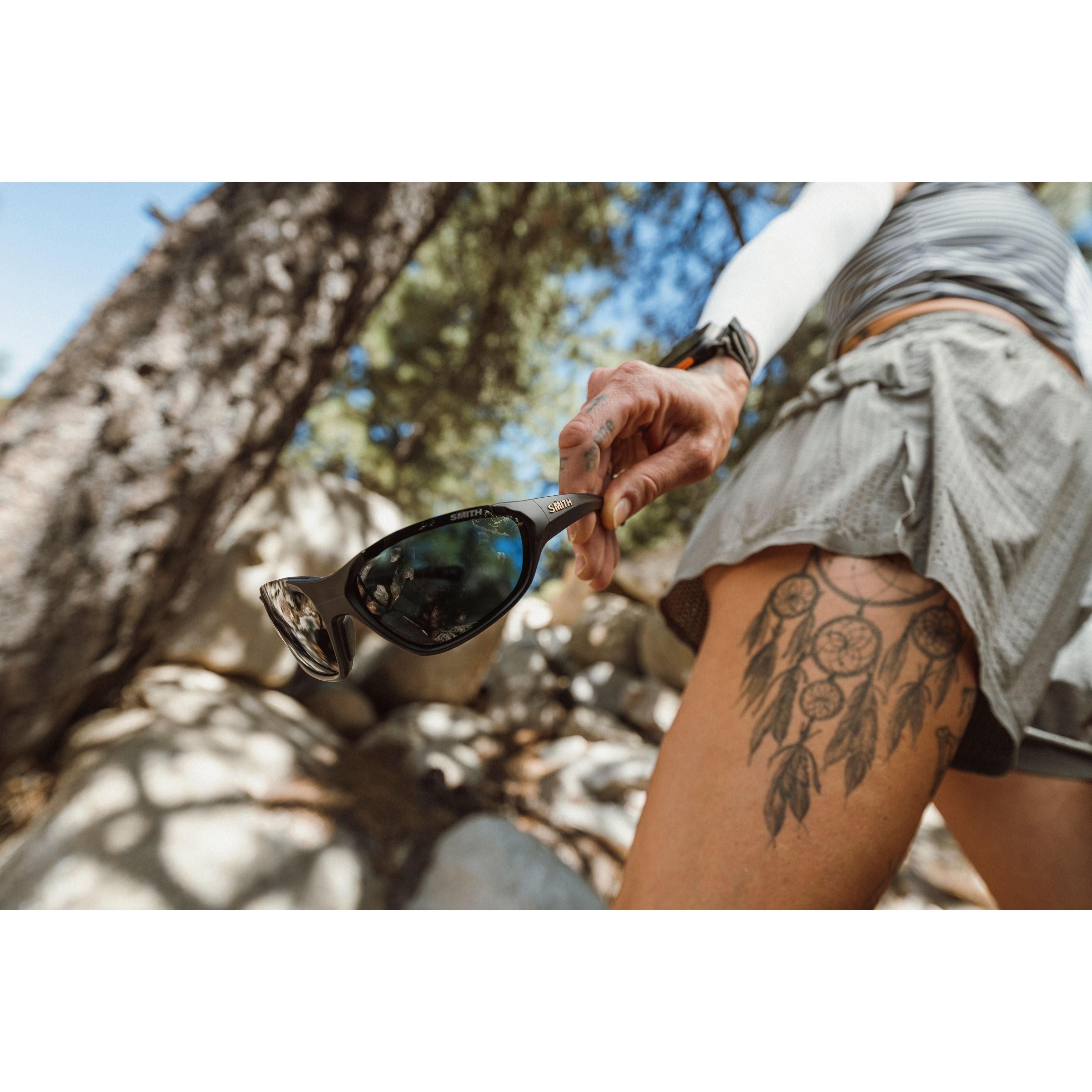 Smith Sliders Sunglasses Matte Black - Lifestyle 2