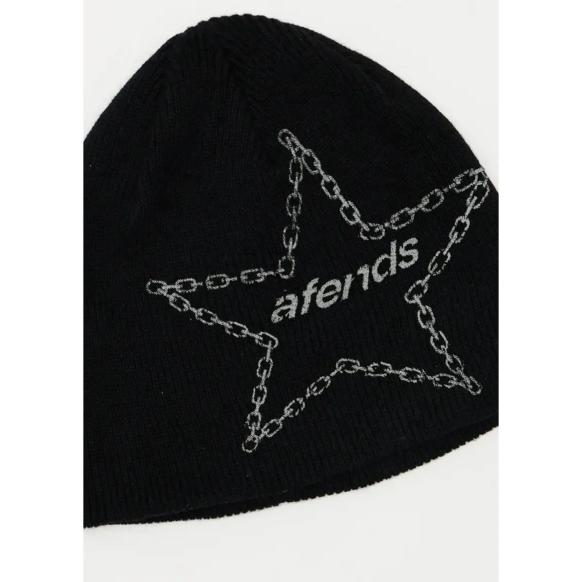 Afends Chains Recycled Beanie - Black