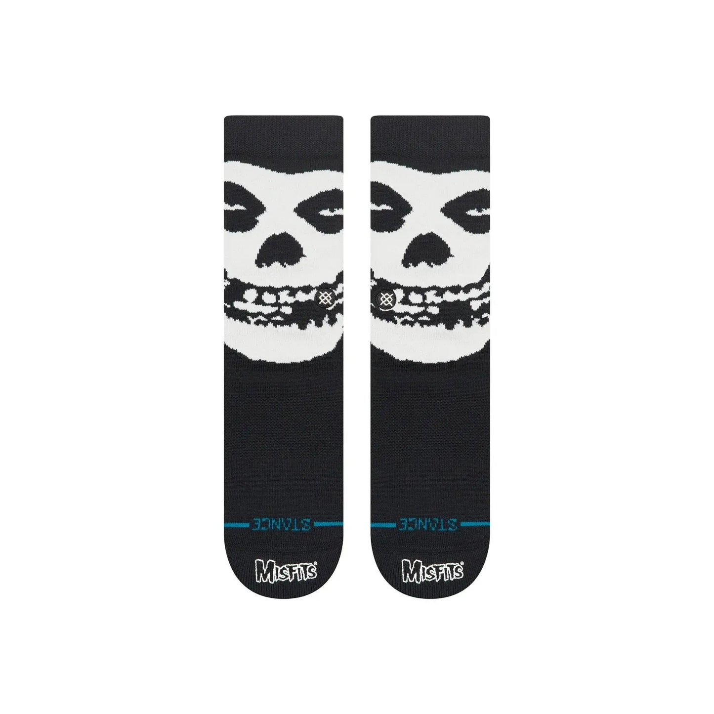 Stance Misfits Beware Crew Socks - Black - Welcome Boardstore