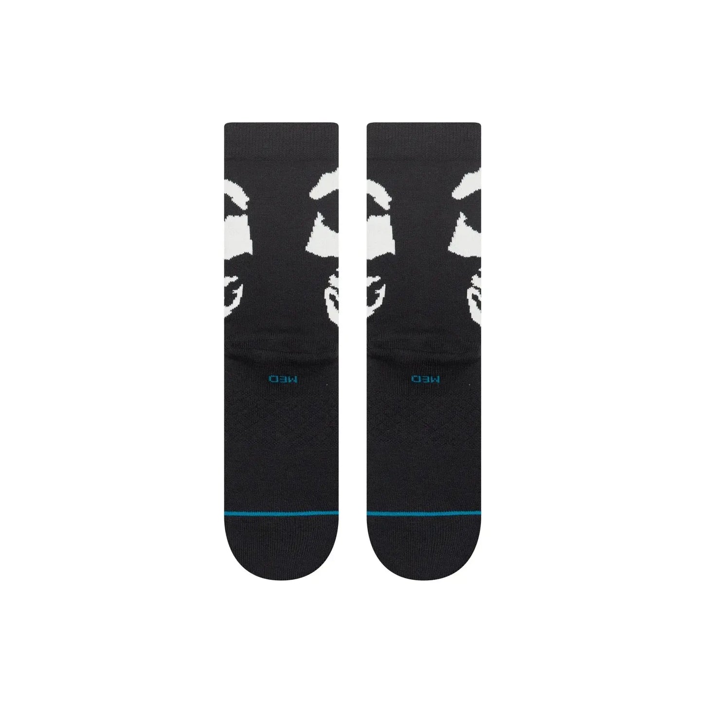 Stance Misfits Beware Crew Socks - Black - Welcome Boardstore
