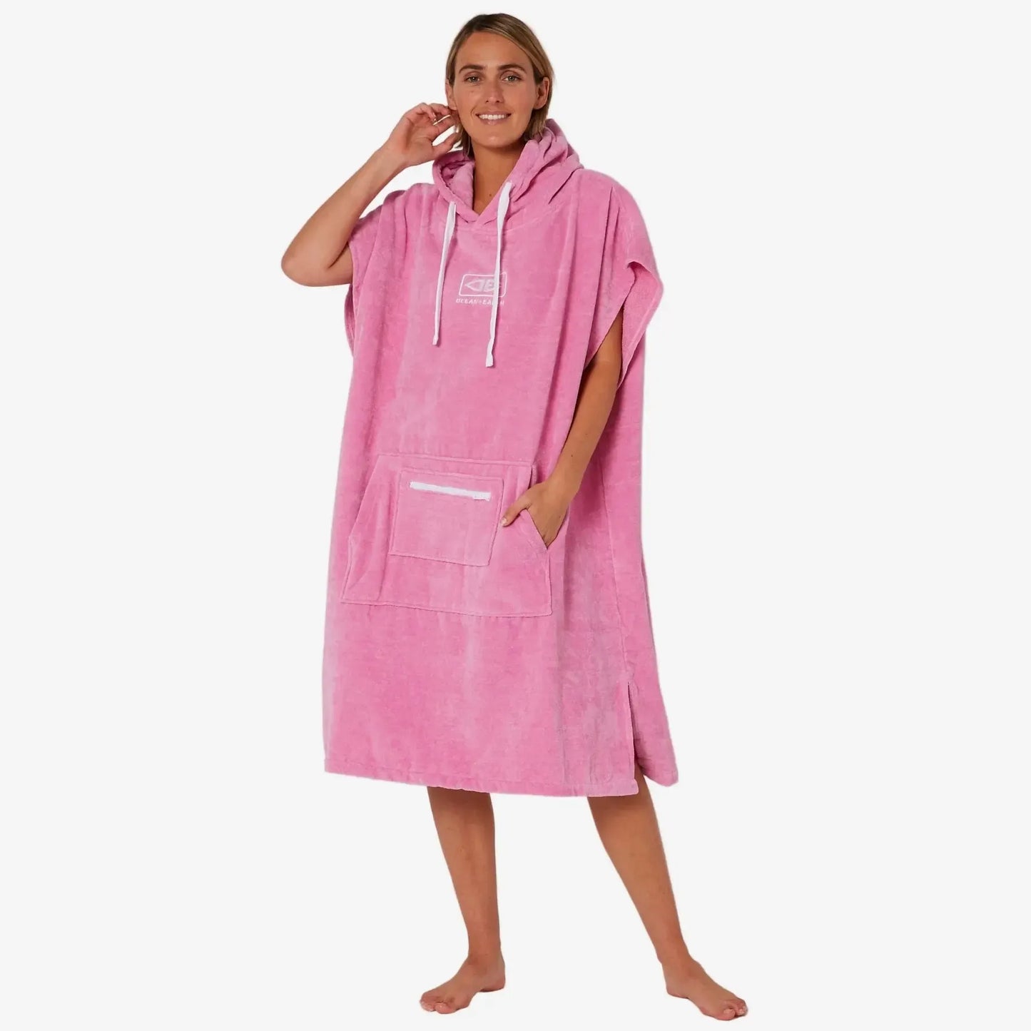 Ocean and Earth Ladies Hooded Poncho