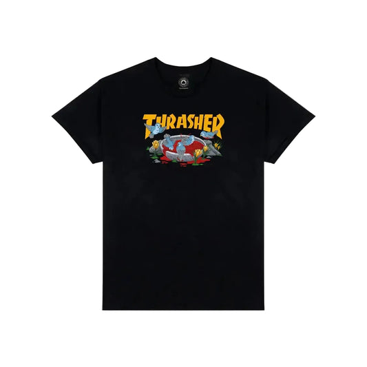 Thrasher Blood Bath Tee - Black