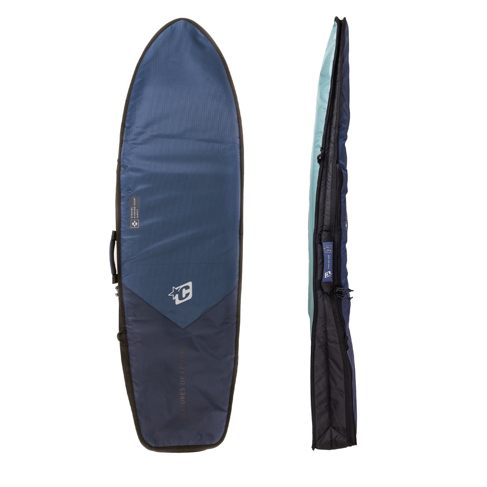 Creatures Of Leisure Fish DT2 Surfboard Cover - Midnight Slate