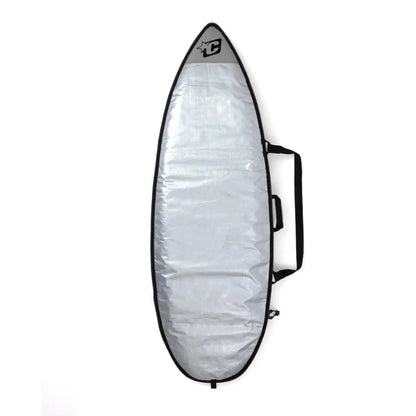 Creatures Of Leisure Grom Icon Shortboard Bag - Silver Black