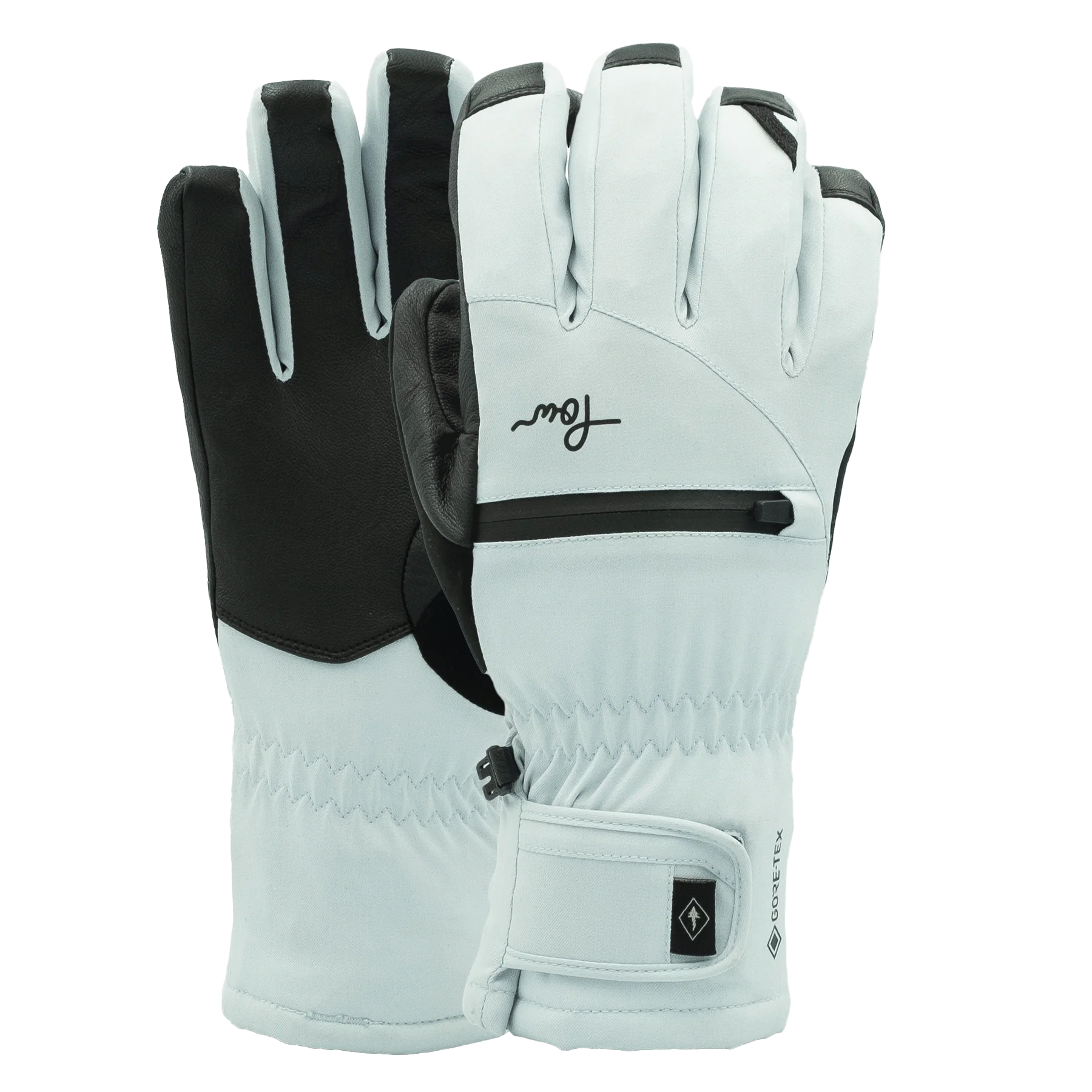 2026 POW Cascadia GTX Short Gloves + Leather - Ballad Blue