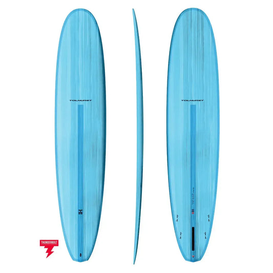 Tolhurst Diamond Driver Thunderbolt 9'2 Surfboard - Sky Blue