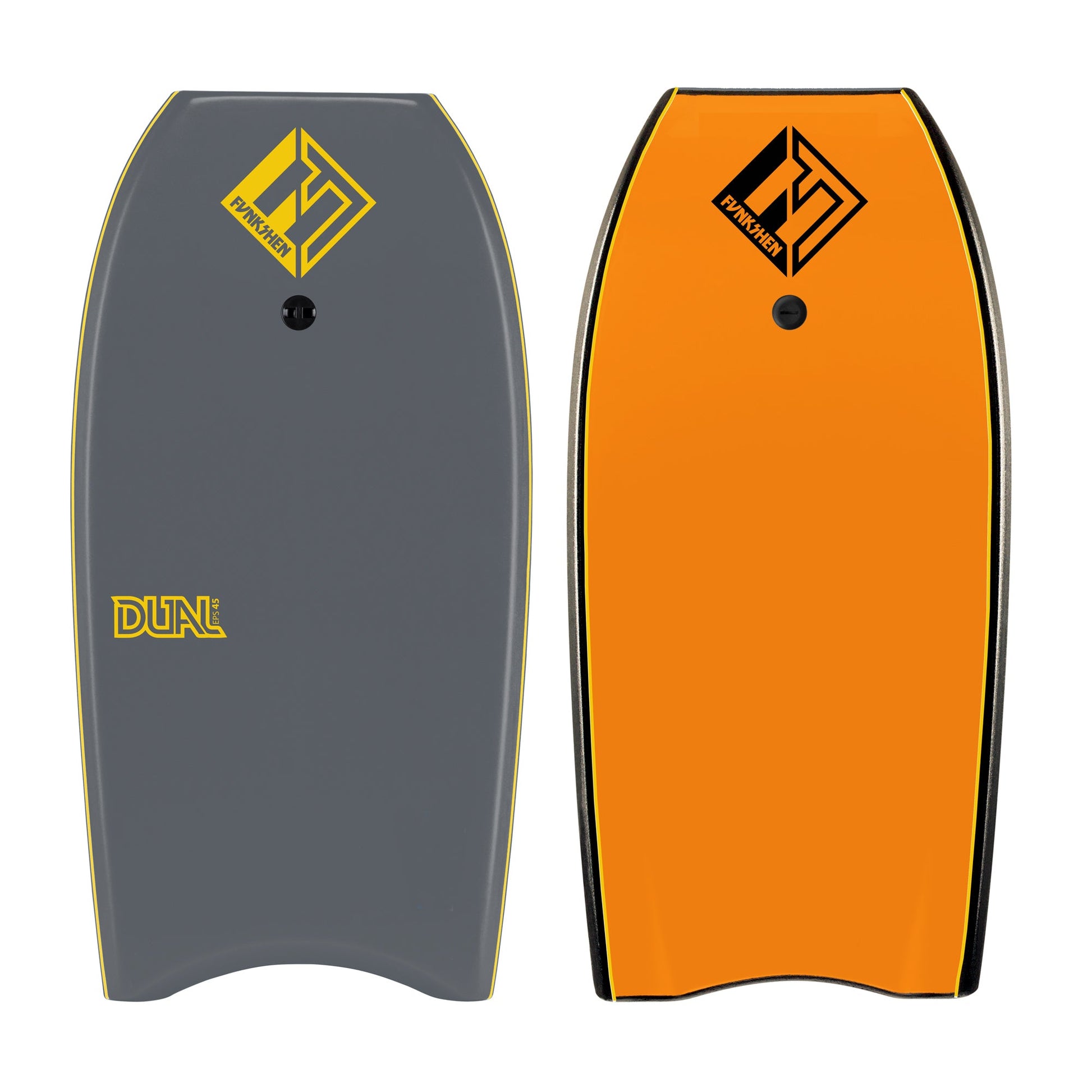 Funkshen Dual Bodyboard - Dark Grey