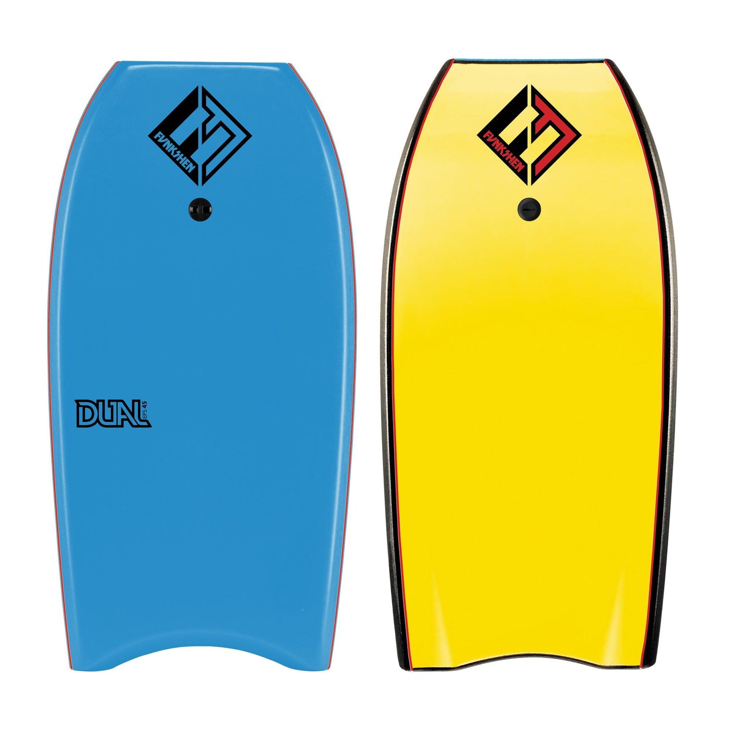 Funkshen Dual Bodyboard - Light Blue