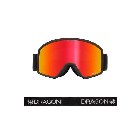 Dragon DX3 L OTG - Black w/ LUMALENS Red Ion Lens