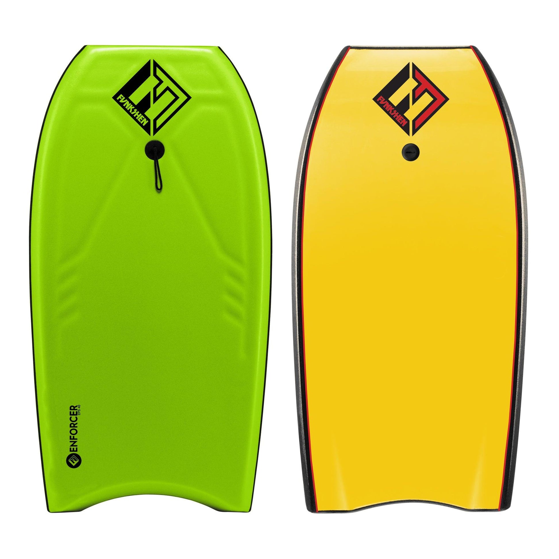 Funkshen Enforcer Bodyboard - Lime