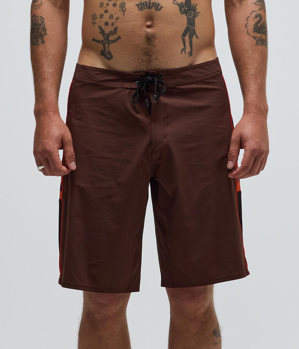 Former Team 21" Trunk Bark — waist and drawcord detail