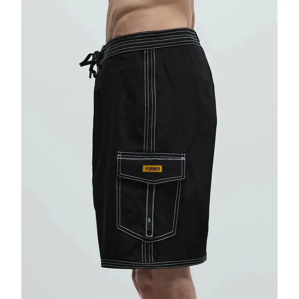 Former Reynolds 19" Trunk Shorts - Black