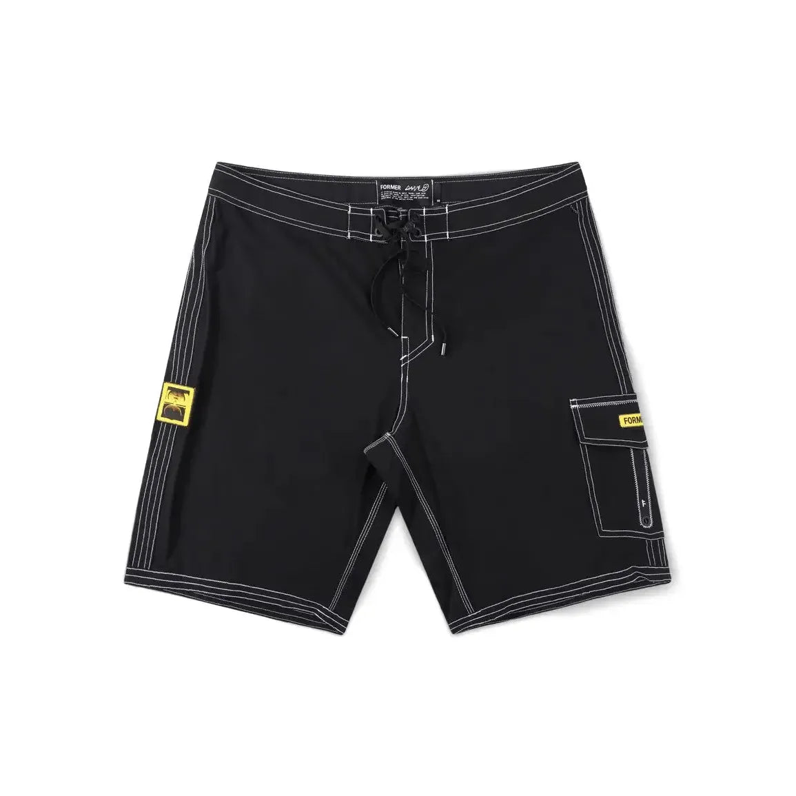 Former Reynolds 19" Trunk Shorts - Black
