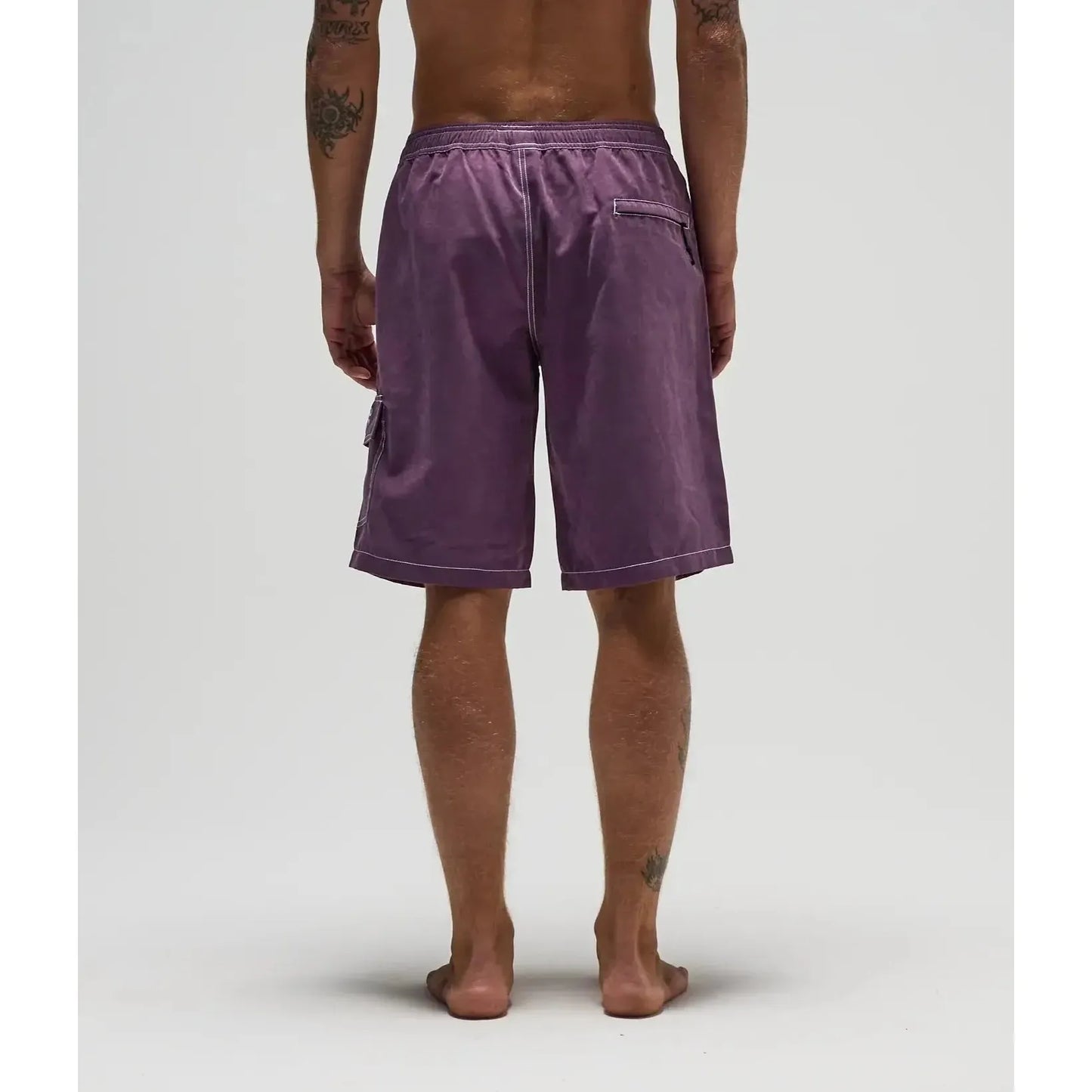 Former Swans Cargo 21" Swim Trunks - Washed Purple