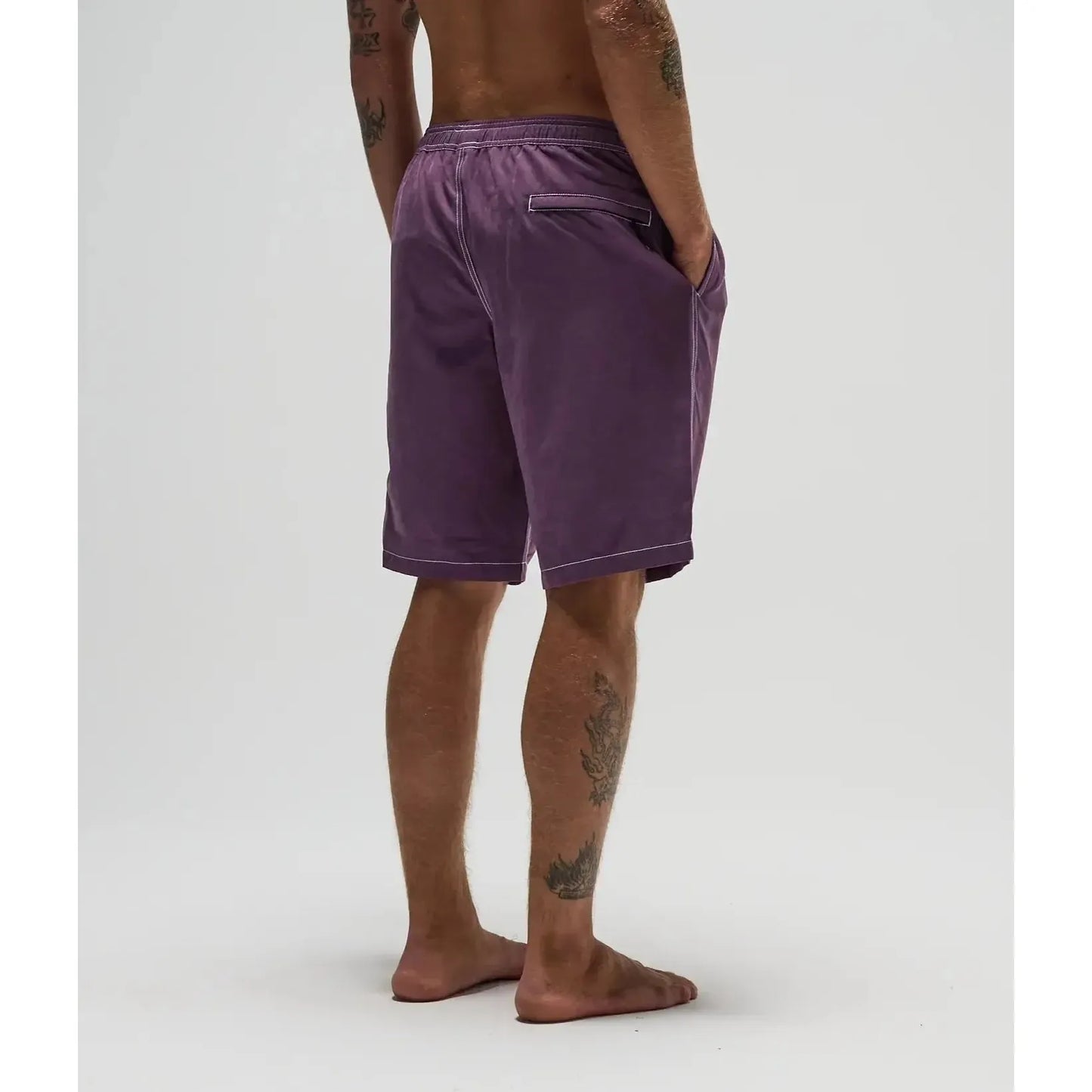 Former Swans Cargo 21" Swim Trunks - Washed Purple