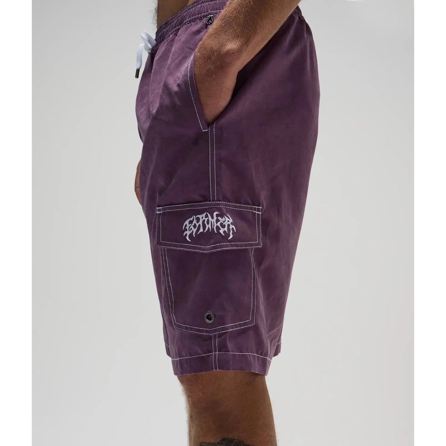 Former Swans Cargo 21" Swim Trunks - Washed Purple