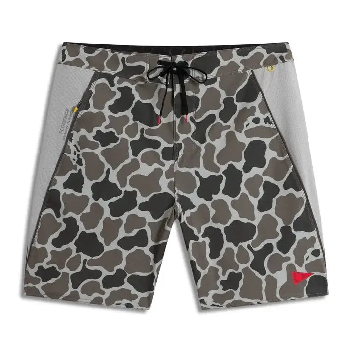 Florence Marine X F1 Airtex Gamma Boardshort - Tundra Camo