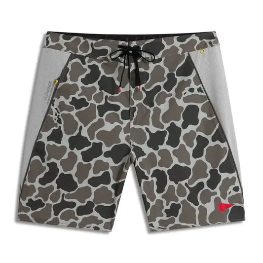 Florence Marine X F1 Airtex Gamma Boardshort - Tundra Camo