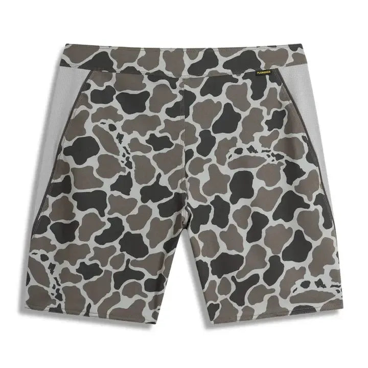 Florence Marine X F1 Airtex Gamma Boardshort - Tundra Camo