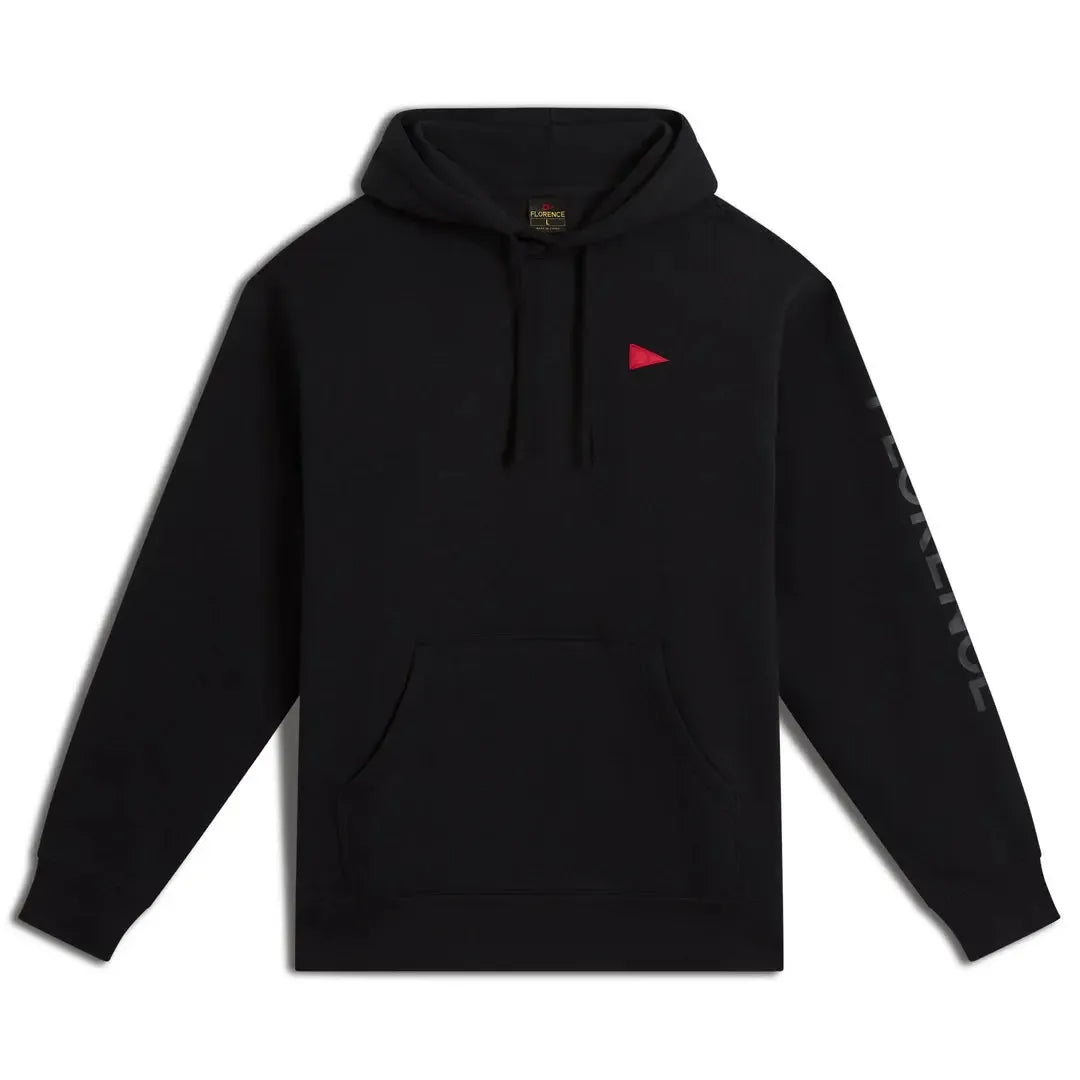 Florence Marine X Burgee Hoodie - Black