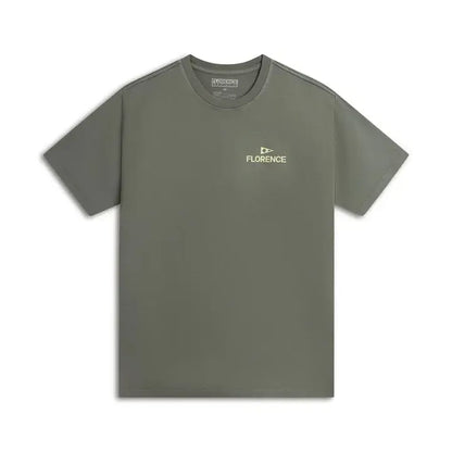 Florence Marine Crew T-Shirt - Dark Sage
